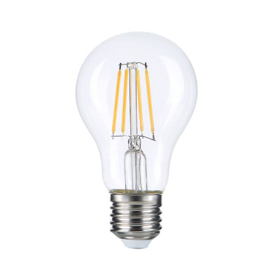 LED КРУШКА ФИЛАМЕНТ A60 6W 630LM E27 220-240V 2700K