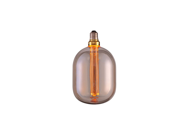 LED КРУШКА Е27 3W 225LM 180-240V 1800K КЕХЛИБАРЕНА- ЗЛАТИСТ ЕФЕКТ