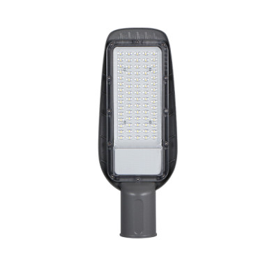 LED УЛИЧНО ОСВЕТЛЕНИЕ 50W 220-240V 100LM/W IP65 75×135° 6000K СИВО ТЯЛО