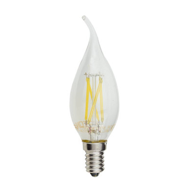 LED КРУШКА ФИЛАМЕНТ КЕНДЪЛ ТИП 4W 400LM E14 175-265V 4500К