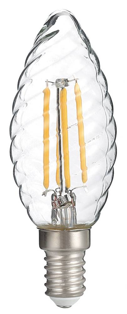LED КРУШКА ФИЛАМЕНТ ГРАПАВ КЕНДЪЛ 4W 400LM E14 220-240V 4000K