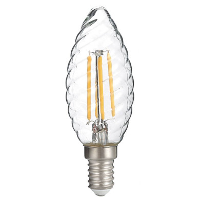 LED КРУШКА ФИЛАМЕНТ ГРАПАВ КЕНДЪЛ 4W 400LM E14 220-240V 4000K