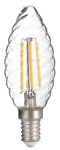 LED КРУШКА ФИЛАМЕНТ ГРАПАВ КЕНДЪЛ 4W 400LM E14 220-240V 4000K