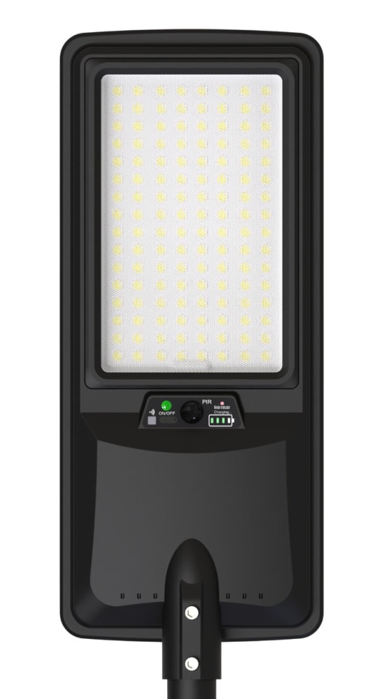LED СОЛАРНА УЛИЧНА ЛАМПА 24W 3600LM 20Ah 6000K IP65 СЪС СЕНЗОР ЗА ДВИЖЕНИЕ/ДИСТАНЦИОННО УПРАВЛЕНИЕ