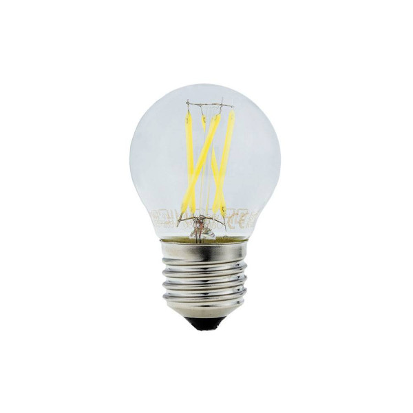 LED КРУШКА ФИЛАМЕНТ G45 4W 400LM E27 175-265V 6000К