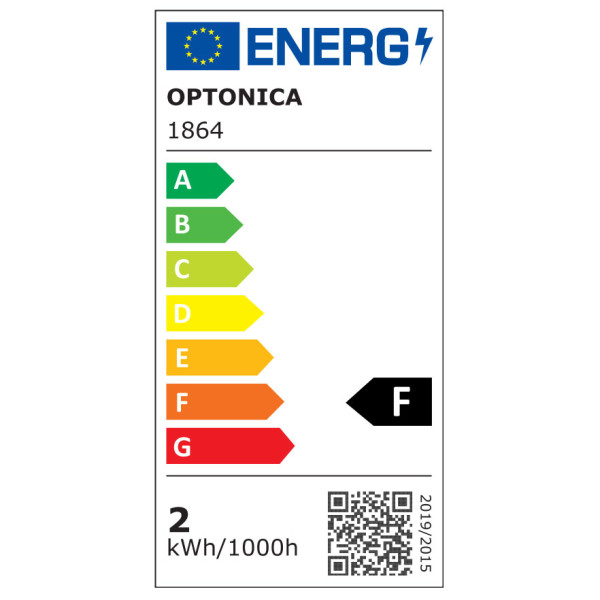 LED КРУШКА ФИЛАМЕНТ G45 2W 200LM E27 175-265V 6000K 