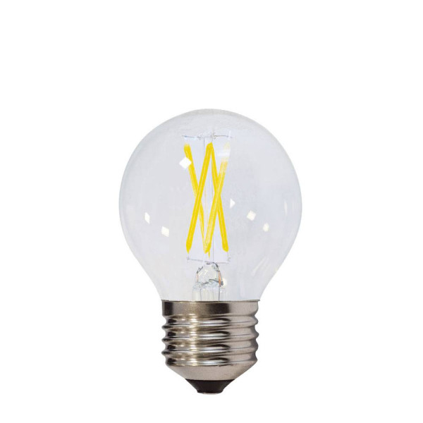 LED КРУШКА ФИЛАМЕНТ G45 4W 400LM E27 175-265V 4500К