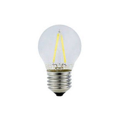 LED КРУШКА ФИЛАМЕНТ G45 2W 200LM E27 175-265V 6000K 
