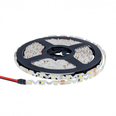 5л.м./ролка LED S-ЛЕНТА 2835 IP65 60LEDs/m, 6mmW DC12V, 7.2W/m – Студено Бяла