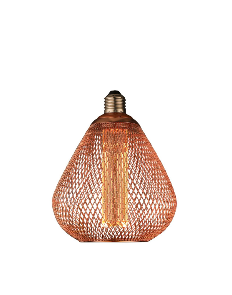 LED КРУШКА Е27 2.5W 188LM 180-240V 1800K МЕДНА- ЗЛАТИСТ ЕФЕКТ
