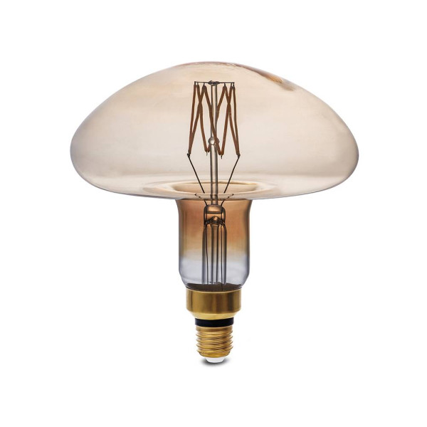 LED КРУШКА ФИЛАМЕНТ E27 MS200 8W 220-240V 810LM ДИМИРАЩА 1800К ПОЗЛАТЕНО СТЪКЛО