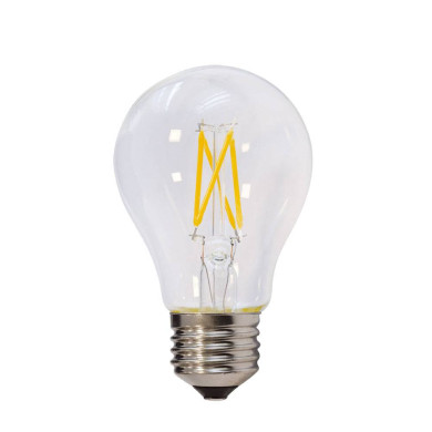 LED КРУШКА ФИЛАМЕНТ A60 6W E27 600LM 175-265V 2700К – ДИМИРАЩА