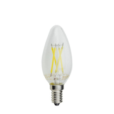LED КРУШКА ФИЛАМЕНТ КЕНДЪЛ 4W 400LM E14 175-265V ДИМИРАЩА 4000K