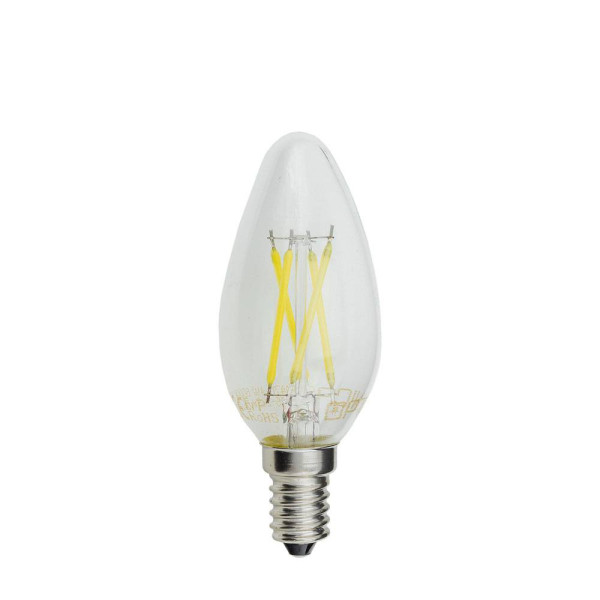 LED КРУШКА ФИЛАМЕНТ КЕНДЪЛ 4W 400LM E14 175-265V ДИМИРАЩА 4000K