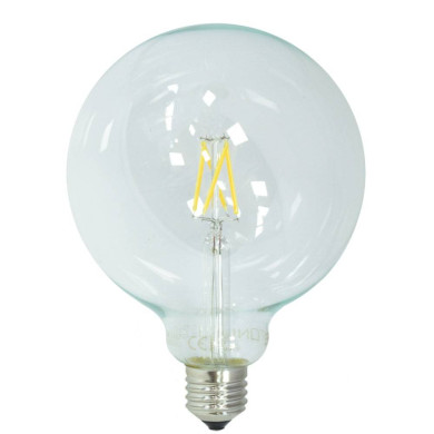LED КРУШКА ФИЛАМЕНТ G125 6.5W 810LM E27 175-265V 2700К