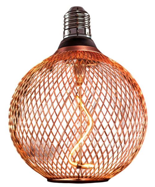 LED КРУШКА Е27 2.5W 188LM 180-240V 1800K МЕДНА- ЗЛАТИСТ ЕФЕКТ