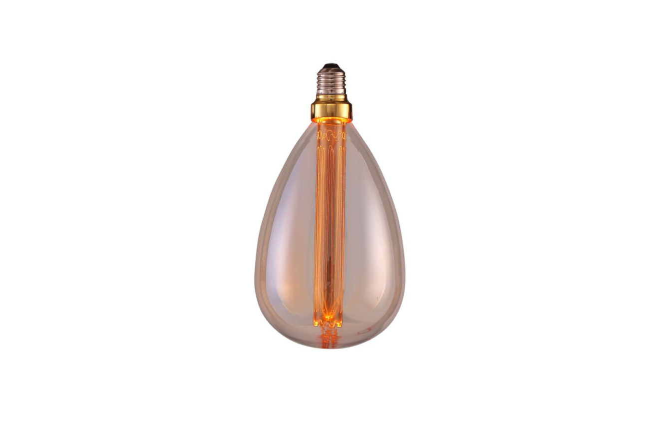 LED КРУШКА Е27 3W 225LM 180-240V 1800K КЕХЛИБАРЕНА- ЗЛАТИСТ ЕФЕКТ