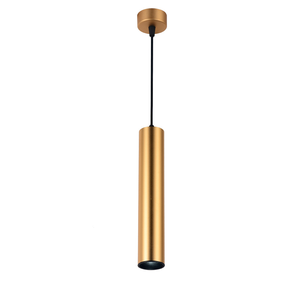 ВИСЯЩО ЗЛАТИСТО АЛУМИНИЕВО ТЯЛО GU10 5.5X30CM